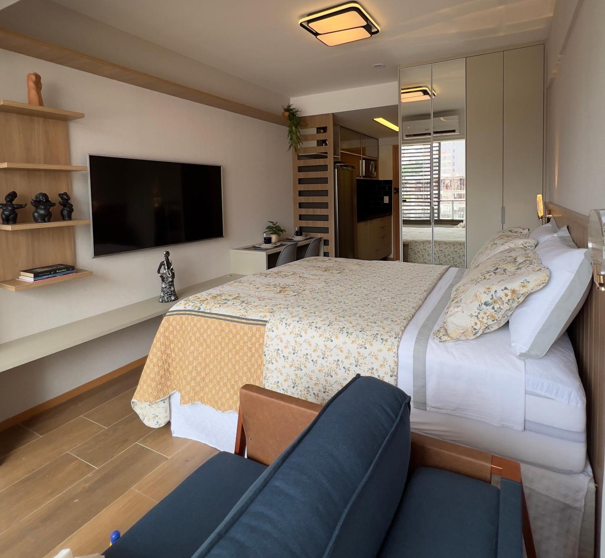 Conforto E Vista Incrivel - Com Rooftop, Piscina Vista Mar E Academia Apartamento