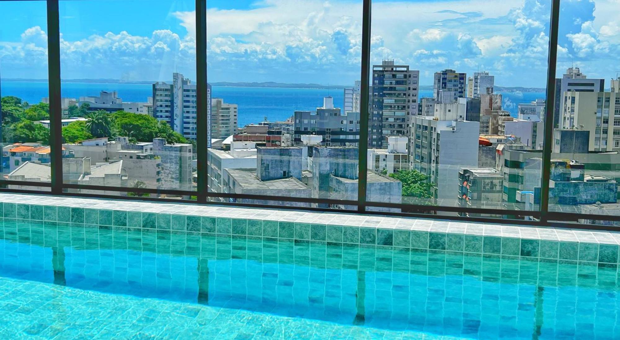 Conforto E Vista Incrivel - Com Rooftop, Piscina Vista Mar E Academia Apartamento *